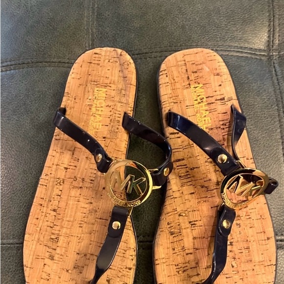 Michael Kors sandals, worn briefly once for a few minutes for pictures. NWOT - Picture 4 of 4